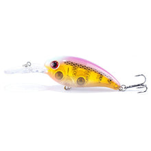 Load image into Gallery viewer, 1pcs 14g 10cm Crankbait Fishing Wobblers Hard bait Bass Spinner Fishing Lures 17 Colors Pesca fishing tackle YE-195