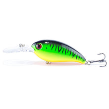 Load image into Gallery viewer, 1pcs 14g 10cm Crankbait Fishing Wobblers Hard bait Bass Spinner Fishing Lures 17 Colors Pesca fishing tackle YE-195