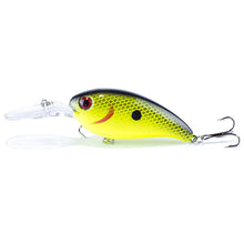 Load image into Gallery viewer, 1pcs 14g 10cm Crankbait Fishing Wobblers Hard bait Bass Spinner Fishing Lures 17 Colors Pesca fishing tackle YE-195