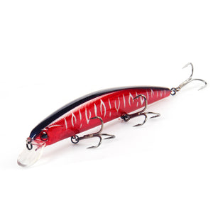 Bearking A+ 2017 hot model fishing lures hard bait 10color for choose 13cm 21g minnow,quality professional minnow depth1.8m