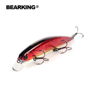 Bearking A+ 2017 hot model fishing lures hard bait 10color for choose 13cm 21g minnow,quality professional minnow depth1.8m