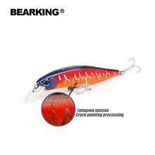 Load image into Gallery viewer, Bearking A+ 2017 hot model fishing lures hard bait 7color for choose 10cm 15g minnow,quality professional minnow depth0.8-1.5m
