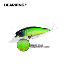 Load image into Gallery viewer, Bearking A+ 2017 hot model fishing lures hard bait 7color for choose 10cm 15g minnow,quality professional minnow depth0.8-1.5m