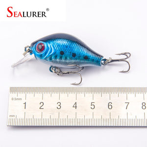 Brand Lifelike VIB Floating Fishing Lure 5.5CM 9G Pesca Hooks Fish Wobbler Tackle Crankbait Artificial Japan Hard Bait