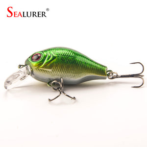 Brand Lifelike VIB Floating Fishing Lure 5.5CM 9G Pesca Hooks Fish Wobbler Tackle Crankbait Artificial Japan Hard Bait