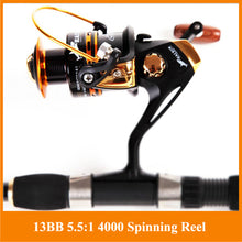 Load image into Gallery viewer, Fishing Spinning Reel 12+1 Bearing Balls Spinning reel Super Strong fishing reel 5.5:1 Carp Fishing Spinner For Fishing