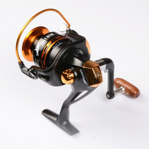 Fishing Spinning Reel 12+1 Bearing Balls Spinning reel Super Strong fishing reel 5.5:1 Carp Fishing Spinner For Fishing
