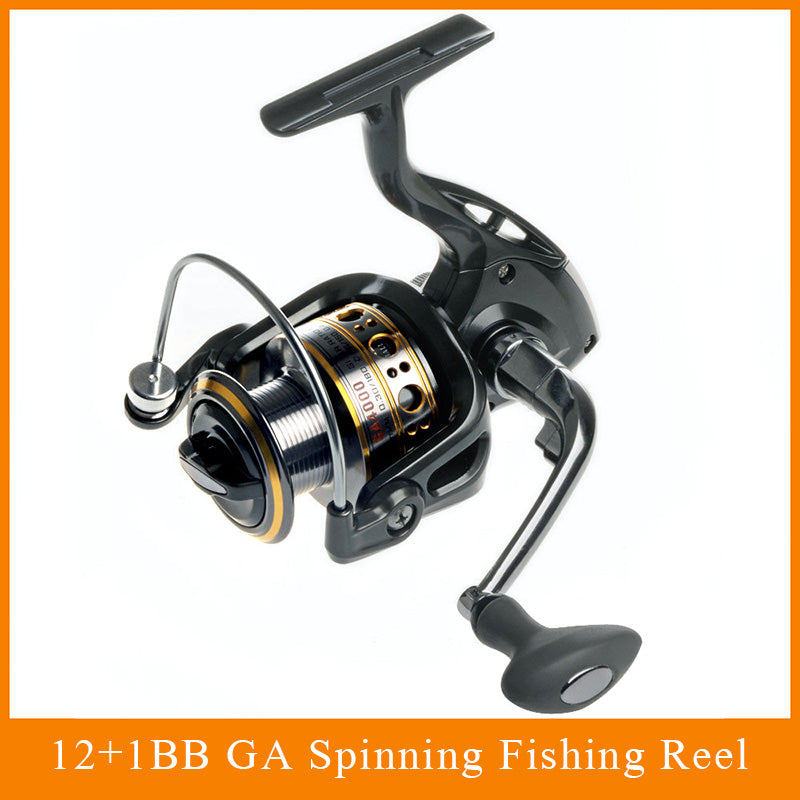 Fishing Spinning Reel 12+1 Bearing Balls Spinning reel Super Strong fishing reel 5.5:1 Carp Fishing Spinner For Fishing