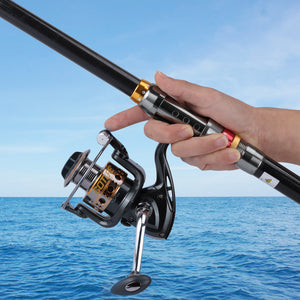 Goture GTV Spinning Fishing Reel Aluminum Spool Spinning Reel Max Drag 10KG 1000-7000 Series Carp Fishing Wheel Coil