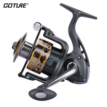 Load image into Gallery viewer, Goture GTV Spinning Fishing Reel Aluminum Spool Spinning Reel Max Drag 10KG 1000-7000 Series Carp Fishing Wheel Coil