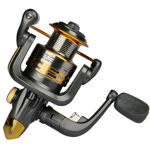 Goture Metal Spool Spinning Fishing Reel 6BB Superior Wheel for Freshwater Saltwater Fishing 500 1000 - 6000 Series