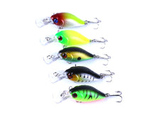 Load image into Gallery viewer, HENGJIA 5pc 4.2g Fishing Lure Kit Minnow floating Lure Isca Crankbait Bait Pesca Jig Fishing Hook Set With Fishing Tackle Box