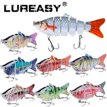 Load image into Gallery viewer, LUREASY 10CM 20G Swimbait Hard Bait Fishing Lure Quality Professional Isca Artificial Lures Tackle Minnow Fishing Accessories