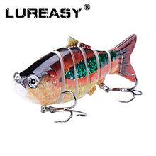Load image into Gallery viewer, LUREASY 10CM 20G Swimbait Hard Bait Fishing Lure Quality Professional Isca Artificial Lures Tackle Minnow Fishing Accessories