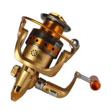 Load image into Gallery viewer, New Saltwater Spinning Fishing Reel 1000-5000 Series Metal Spool Carp Fishing Reels Coil Wheel Tackles 10BB 5.5:1