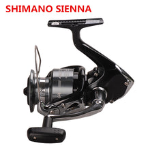 Load image into Gallery viewer, Original Shimano SIENNA FE 1000 2500 4000 Spinning Fishing Reel 2BB Front Drag XGT7 Body Saltewater Carp Fishing Reel Lure Wheel
