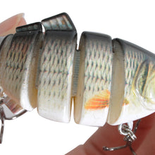 Load image into Gallery viewer, Piscifun Fishing Lure 10cm 20g 3D Eyes 6-Segment Lifelike Fishing Hard Lure Crankbait With 2 Hook Fishing Baits Pesca Cebo