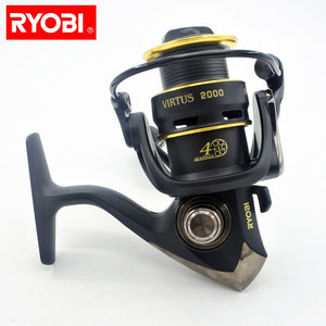 RYOBI VIRTUS HP Spinning Fishing Reels2000/3000/4000/6000/8000 4+1BB  5.0:1/5.1:1Gear Ratio Max Drag 6-10KG Japan Reel Carretilha