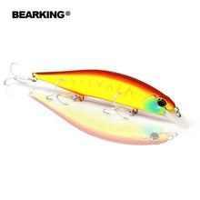 Load image into Gallery viewer, Retail Bearking hot model fishing lures hard bait different colors for choose 120mm 18g  minnow,quality professional minnow
