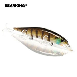 Retail Bearking hot model fishing lures hard bait different colors for choose 120mm 18g  minnow,quality professional minnow