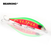 Load image into Gallery viewer, Retail Bearking hot model fishing lures hard bait different colors for choose 120mm 18g  minnow,quality professional minnow