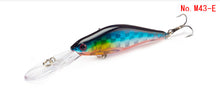 Load image into Gallery viewer, SEALURER 1Pcs  Laser  Wobblers Fishing Tackle 3D Eyes Sinking Minnow Fishing Lure Crankbait 6# hook