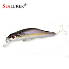 Load image into Gallery viewer, SEALURER Boxed  Fishing lures  Minnow   High Quality Tackle  100mm  11.7g  Wobblers Crankbait  with 6#  Hooks 3D Eyes