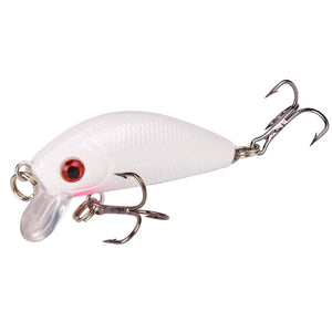 SEAPESCA Fishing Lure 50mm 3.7g Topwater Minnow Hard Bait Japan Mini Crankbait Carp Fishing Wobblers JK204