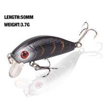 Load image into Gallery viewer, SEAPESCA Fishing Lure 50mm 3.7g Topwater Minnow Hard Bait Japan Mini Crankbait Carp Fishing Wobblers JK204