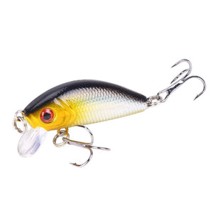 SEAPESCA Fishing Lure 50mm 3.7g Topwater Minnow Hard Bait Japan Mini Crankbait Carp Fishing Wobblers JK204