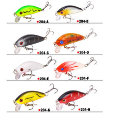 Load image into Gallery viewer, SEAPESCA Fishing Lure 50mm 3.7g Topwater Minnow Hard Bait Japan Mini Crankbait Carp Fishing Wobblers JK204