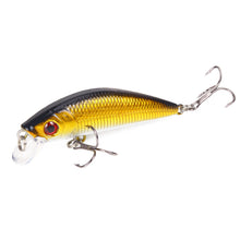 Load image into Gallery viewer, SEAPESCA Minnow Fishing Lure 70mm 8g 3D Eyes Crankbait Wobblers Artificial Plastic Hard Bait peche Fishing Tackle JK9