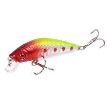 Load image into Gallery viewer, SEAPESCA Minnow Fishing Lure 70mm 8g 3D Eyes Crankbait Wobblers Artificial Plastic Hard Bait peche Fishing Tackle JK9