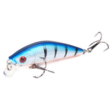 Load image into Gallery viewer, SEAPESCA Minnow Fishing Lure 70mm 8g 3D Eyes Crankbait Wobblers Artificial Plastic Hard Bait peche Fishing Tackle JK9