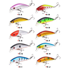 Load image into Gallery viewer, SEAPESCA Minnow Fishing Lure 70mm 8g 3D Eyes Crankbait Wobblers Artificial Plastic Hard Bait peche Fishing Tackle JK9
