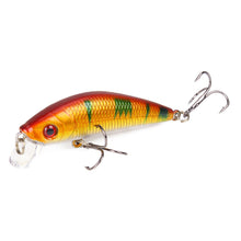 Load image into Gallery viewer, SEAPESCA Minnow Fishing Lure 70mm 8g 3D Eyes Crankbait Wobblers Artificial Plastic Hard Bait peche Fishing Tackle JK9