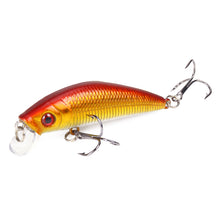 Load image into Gallery viewer, SEAPESCA Minnow Fishing Lure 70mm 8g 3D Eyes Crankbait Wobblers Artificial Plastic Hard Bait peche Fishing Tackle JK9