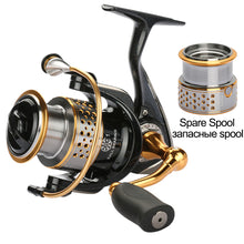 Load image into Gallery viewer, Tsurinoya Metal Fishing Reel Coil Sea Spinning Reels Deep and Shallow Spool 2000 Series 5.2:1 9BB Drag Power 6kg